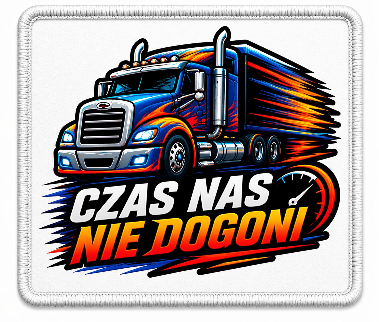 Naszywka okrągła z własnym logo lub grafiką 8,5 cm